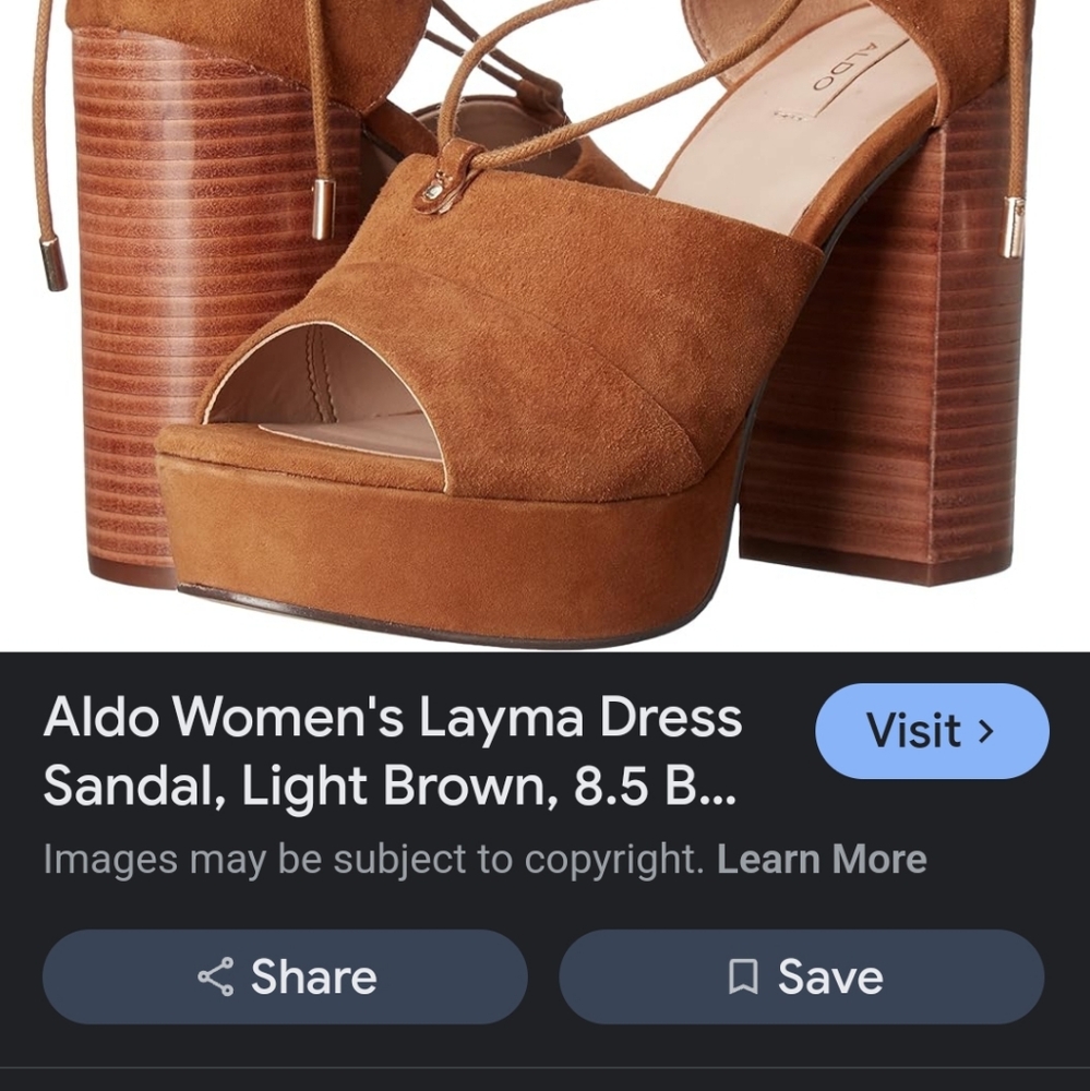 Aldo Suede High Chunky Wooden Heeled Vintage Ankle Lace Up Shoes.